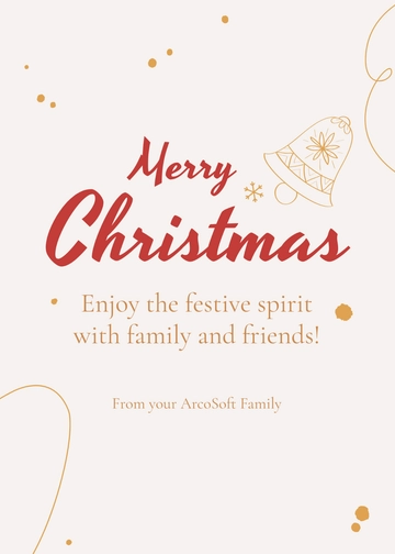 Free Happy Christmas Day Template to Edit Online