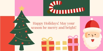 Free Happy Holidays Template to Edit Online
