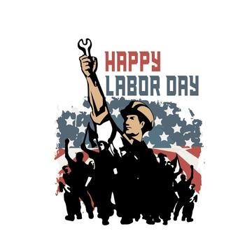 Free Patriotic Labor Day Clipart to Edit Online
