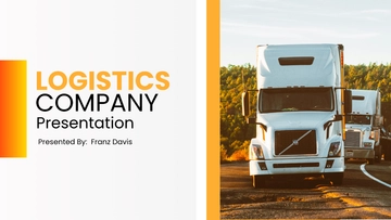 Free Logistics Company Presentation Template to Edit Online
