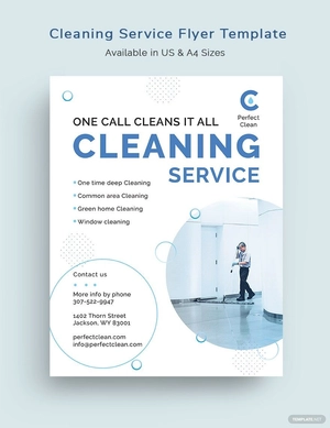 Cleaning Services Flyer Template