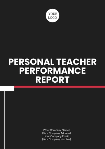 Free Professional Teacher Performance Review Template to Edit Online