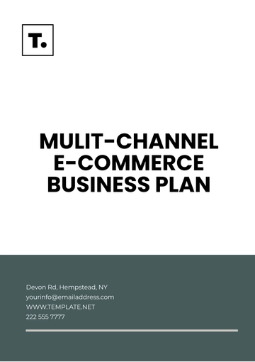 Free Multi-Channel E-Commerce Business Plan Template to Edit Online