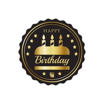 Free Golden Birthday Logo Template to Edit Online Free Golden Birthday Logo Template to Edit Online