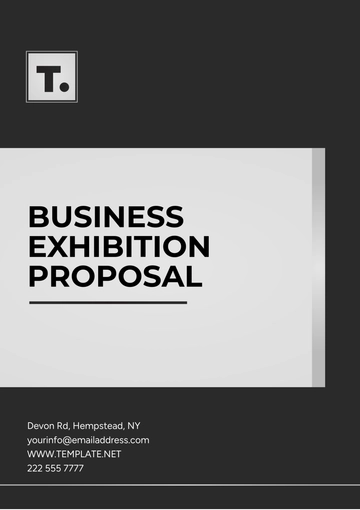 Free Business Exhibition Proposal Template to Edit Online