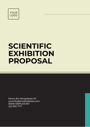 Free Scientific Exhibition Proposal Template to Edit Online