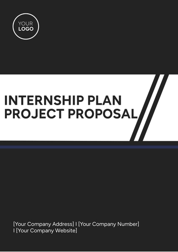 Free Internship Plan Project Proposal Template to Edit Online