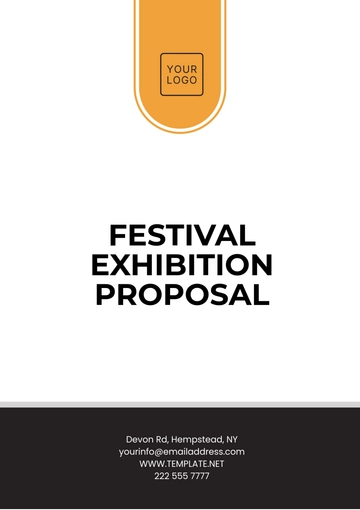 Free Festival Exhibition Proposal Template to Edit Online
