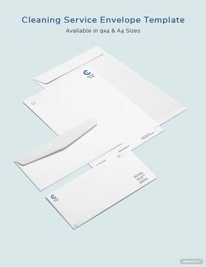 Cleaning Services Envelope Template Cleaning Services Envelope Template