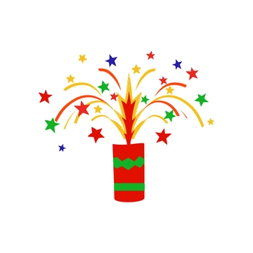 Free Festive Crackers Clipart to Edit Online