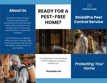 Free Pest Control Service Brochure Template to Edit Online Free Pest Control Service Brochure Template to Edit Online