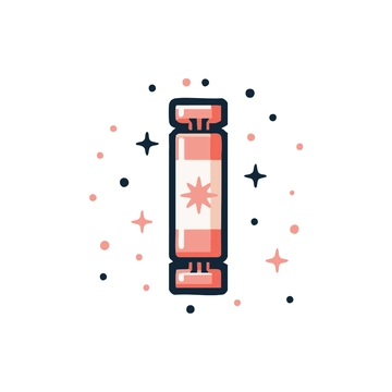 Free Party Crackers Clipart to Edit Online