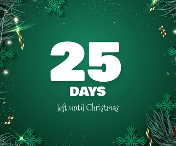 Free Christmas Countdown Template to Edit Online