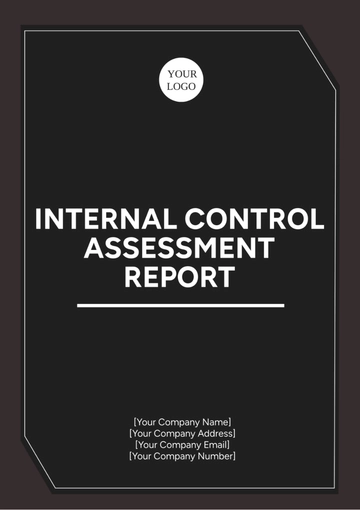 Free Internal Control Assessment Report Template to Edit Online