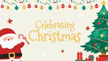 Free Christmas Presentation Template to Edit Online