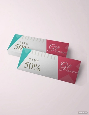 Blank Gift Coupon Template