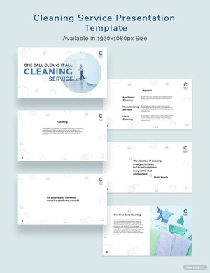 Cleaning Services Presentation Template