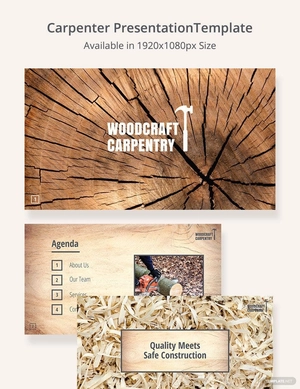 Carpenter Presentation Template