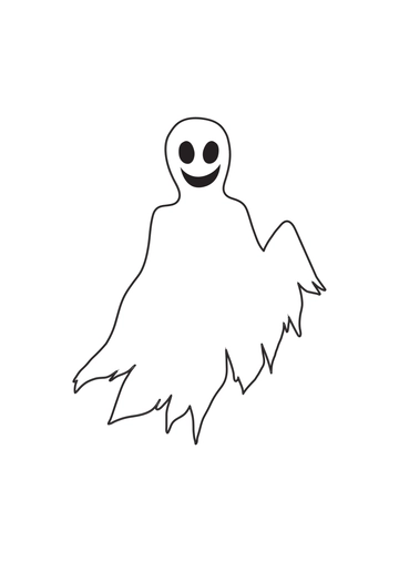Free Halloween Outline Drawing Template to Edit Online