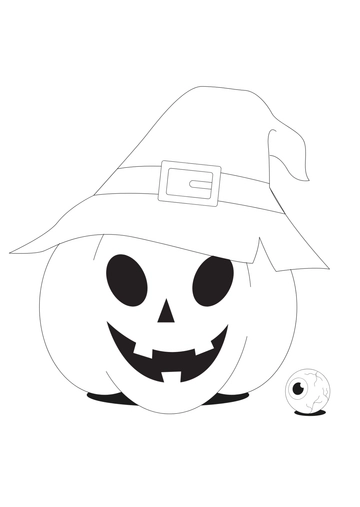 Free Halloween Printable Drawing Template to Edit Online
