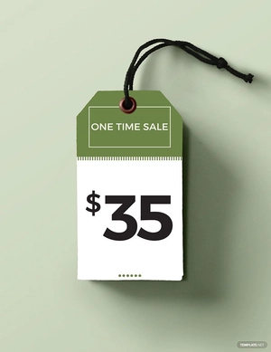 Price Tag Template