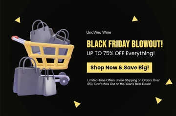 Free Black Friday Promotional Banner Template to Edit Online