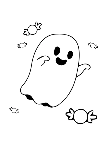 Free For Kids Halloween Drawing Template to Edit Online