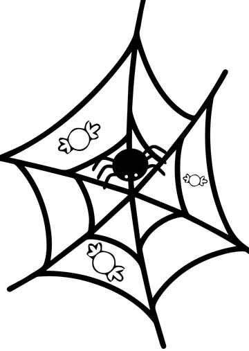 Free Creative Halloween Line Drawing Template to Edit Online