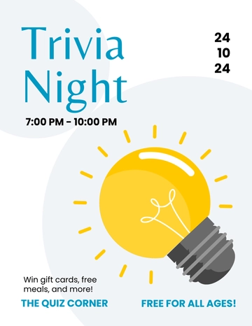 Free Tuesday Event Flyer Template to Edit Online