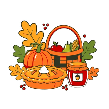 Free Thanksgiving Clipart Template to Edit Online