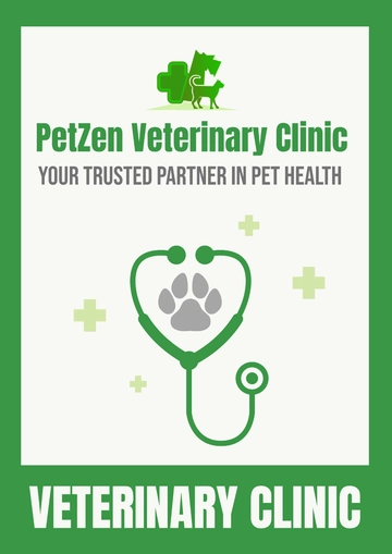 Free Veterinary Clinic Signage Template to Edit Online