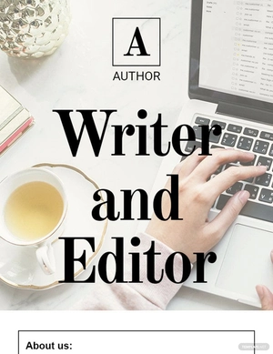 Author Email Newsletter Template