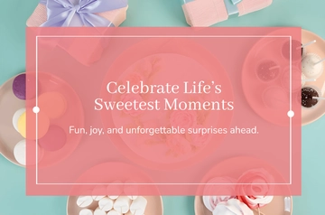 Free Diamond Birthday Banner Template to Edit Online