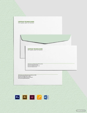 IT Services Envelope Template IT Services Envelope Template