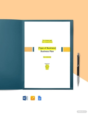 Basic IT Business Plan Template