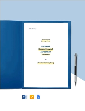 Joint Software Development Agreement Template