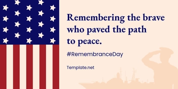 Free Remembrance Day Template to Edit Online