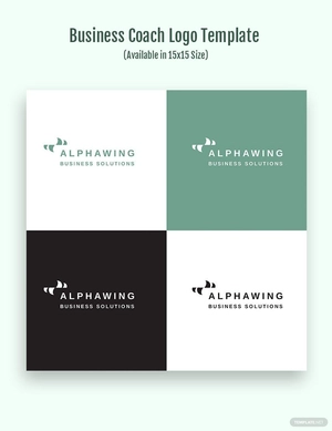 Business Coach Logo Template