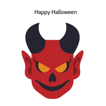 Free Halloween Mask Clipart Template to Edit Online