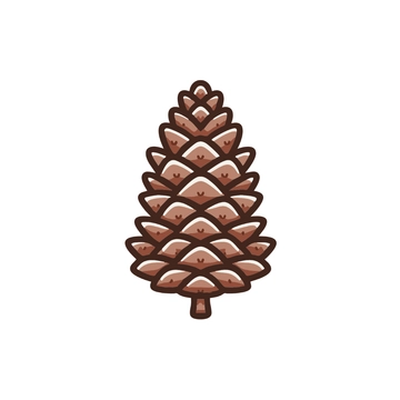Free Pinecone Clipart to Edit Online