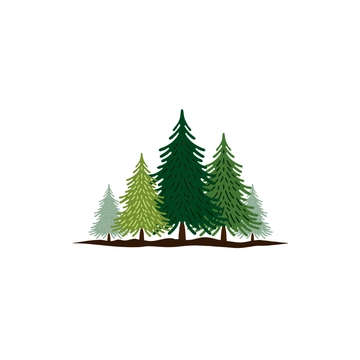 Free Pine Forest Clipart to Edit Online