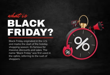 Free What is Black Friday? Template to Edit Online