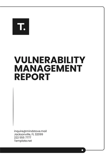 Free Vulnerability Management Report Template to Edit Online