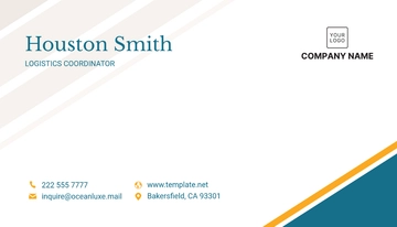 Free Shipping Company Business Card Template to Edit Online