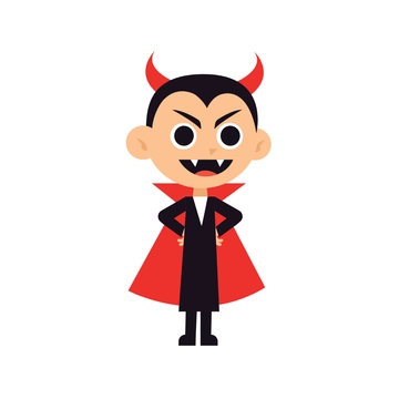 Free Halloween Vampire Clipart Template to Edit Online