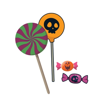 Free Creative Halloween Candy Clipart Template to Edit Online