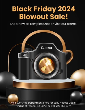 Free Black Friday Catalogue Template to Edit Online