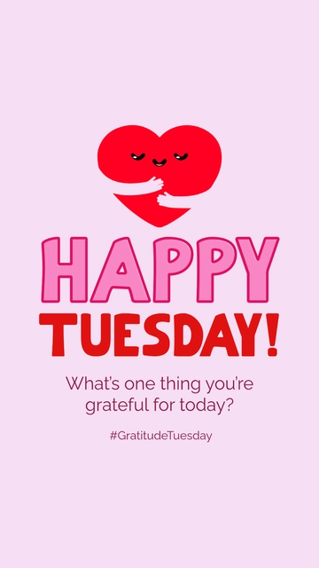 Free Tuesday Instagram Story Template to Edit Online