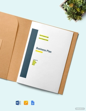 IT Security Business Plan Template