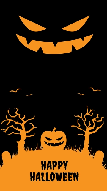 Free Creepy Halloween Wallpaper Template to Edit Online